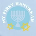 thumbnail image 2 of CafePress - My First Hanukkah Infant Bodysuit - Baby Light Bodysuit, Size Newborn - 24 Months, 2 of 4