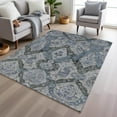 thumbnail image 6 of Dalyn Rugs Machine Washable Indoor/Outdoor Chantille Gray 3' x 5' Rug, 6 of 9