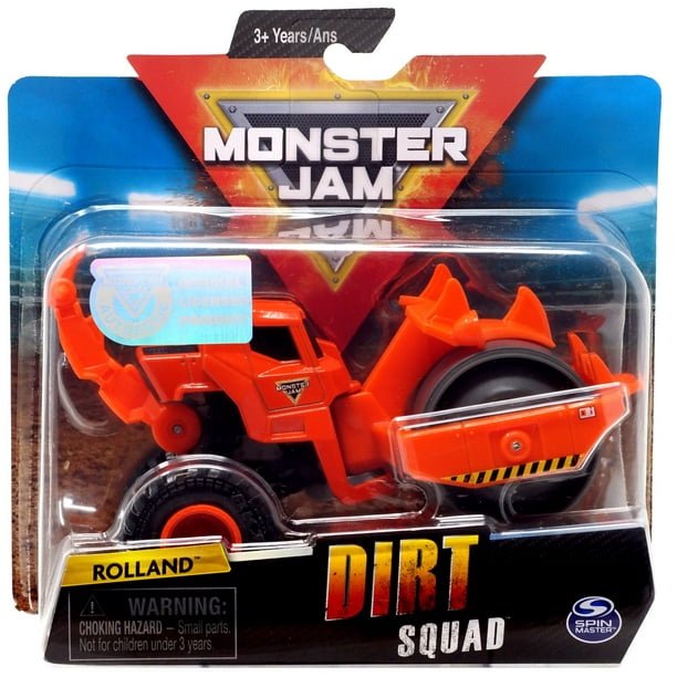 Monster Jam Dirt Squad Rolland Diecast Car