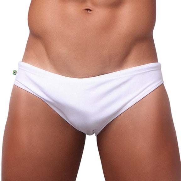 BRANCO / WHITE Men's Swimming Suits - Men's Designer Swimwear - CLEARANCE / FINAL SALES