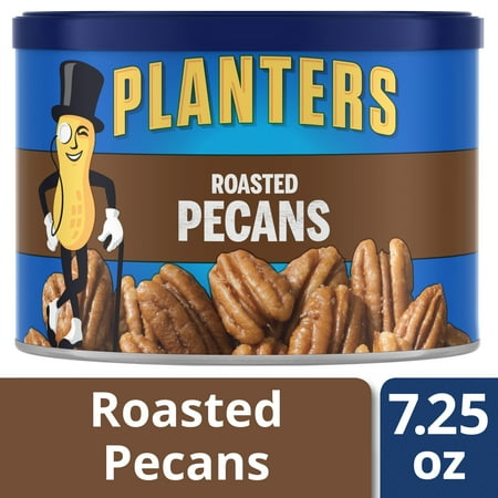 Planter Roasted Pecans, 7.25 oz Canister
