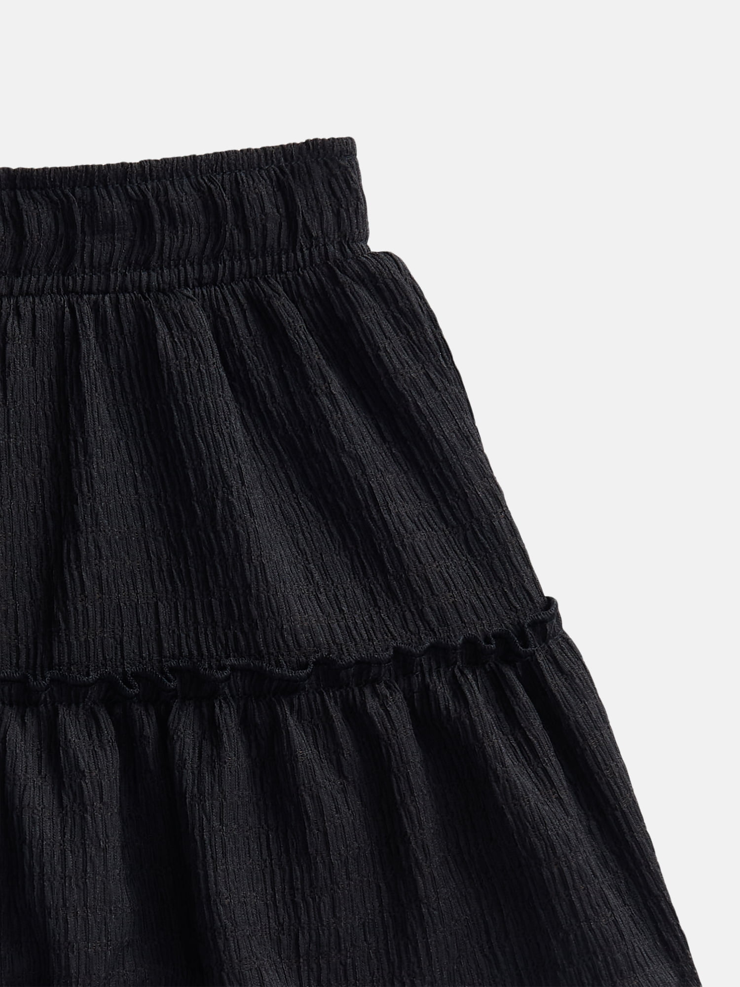 Wonder Nation Girls' Tiered Knit Skort, Sizes 4-18 & Plus