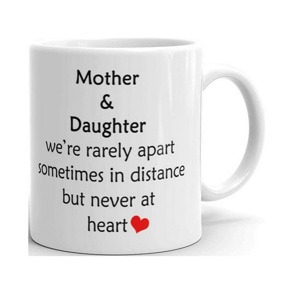 Mother & Daughter Love Coffee Tea Ceramic Mug Office Work Cup Gift 11 oz