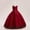 Red, variant on Girls Formal Dress Light Green Dress for Girls Tulle Dress for Girls Ball Gown Dresses for Girls Children's Day Outfit 8-10 Years