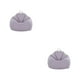 thumbnail image 1 of Funda para silla Wosthever elegante para sofá Puff gris cálido 2Conjunto, 1 of 6