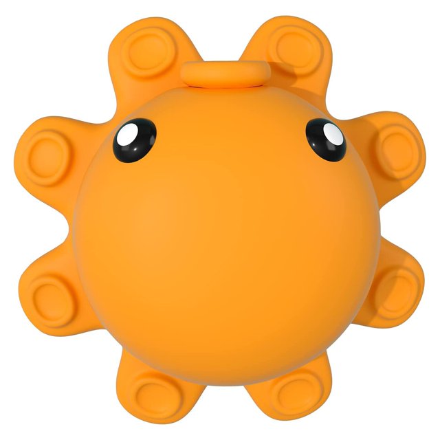 Cubierta de drenaje de desbordamiento de bañera de fácil instalación, diseño en forma de pulpo que agrega un toque de diversión, material de silicona de alta calidad que garantiza la longevidad,