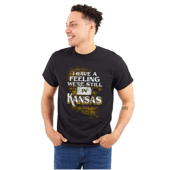 I Have A Feeling Were Still In Kansas Men's Graphic T Shirt Tees Brisco Brands M