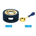 thumbnail image 3 of Calentador de Sello de Cera Uxcell con Cuchara de Derretir para Sello de Cera en Sobre, Azul, 3 of 6
