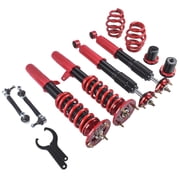 GELUOXI Adjustable Lowering Coilover Suspension Kit Struts for BMW E46 3-Series 99-05