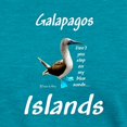 thumbnail image 3 of CafePress - Galapagos Island Bl... T Shirt - Womens Tri-blend T-Shirt, 3 of 4