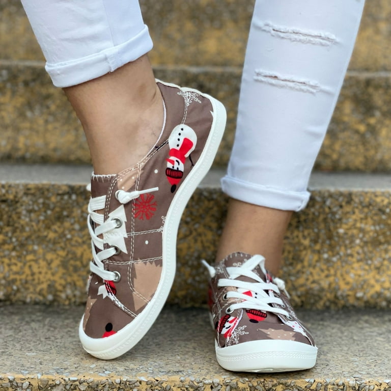 AXXD Fall Autumn Shock Resistant Slouch Flats Shoes Go Walk