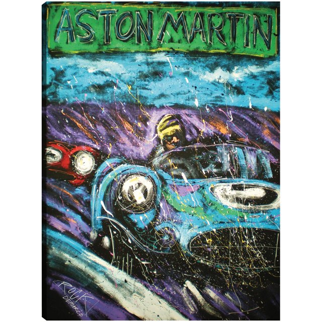 Cuadro Decorativo - Aston Racecar