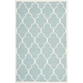 thumbnail image 1 of Safavieh Dhurries Light Blue Contemporary Rug - 8' x 10', 1 of 2