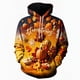 thumbnail image 5 of Sudadera con capucha para el día de Acción de Gracias con estampado 3D para hombre, sudadera con estampado de calabaza y pavo feliz, camisetas de calle de otoño, jerséis de manga larga, 5 of 5