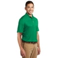 thumbnail image 4 of Sport-Tek Dri Mesh Polo-M (Kelly Green), 4 of 6