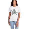 thumbnail image 1 of Women's Lemon & Letter Print Round Neck Tee, Vintage Trendy Casual Short Sleeve T-shirt for Daily Wear, Ladies Summer, Top, 1 of 6