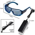 thumbnail image 3 of LINLIN led Light up Glasses Party,led Glasses for Adults Party, Luminous Glasses for Parties, EL Glasses Costumes for Party, 3 of 7