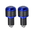 thumbnail image 1 of 1 Par 7/8" 22mm Azul Motocicleta Manillar Extremo Puños Barra Extremos Tapa, 1 of 1