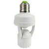 thumbnail image 1 of Human Body Induction Lamp Holder LED Screw Induction Lamp Holder Heat-resistant Sensor Switch Lamp Holder with E27 Screw Mouth LUX Knob for Home Indoor, 1 of 1