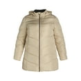 thumbnail image 5 of Big Chill Women's and Women's Plus Chevron Quilted Puffer Jacket with Hood, Sizes S-3X, 5 of 5
