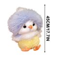 thumbnail image 3 of RXIRUCGD Cute Plush Duck Doll Toy Soft and Furry Duck Stuffed Farm Animals Adorable Easter Decorations Duck Plushie Doll Easter Basket Stuffers Gifts for Kids Adults, 3 of 5
