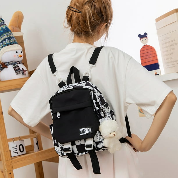 Bolsa Mochilas escolares de moda para ninas y estudiantes adolescentes morrales de Ehuebsd hombro de viaje pequenos multifuncionales morral con colgante Walmart en linea