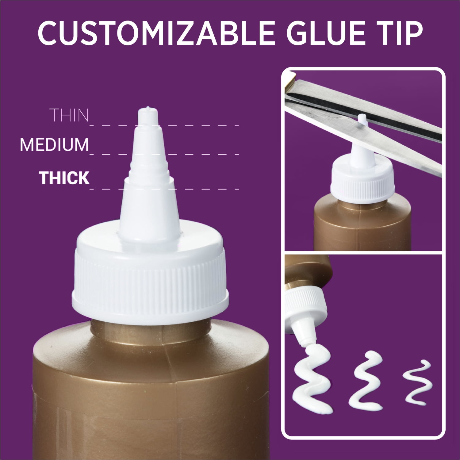 (2 pack) Aleene's Original Tacky Glue, 16 fl oz, Premium All-Purpose Adhesive, White, Dries Clear