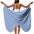 thumbnail image 2 of Yourumao Sarong Coverup for Women Striped Lightweight Wrap Sarongs Coverups Butterfly Swim Suit Cover Up Pool to Bar Cover Up for Swimwear, 2 of 9