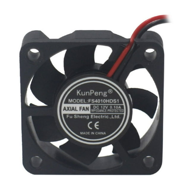 pitrice DC4010 DC12V Cooling Computer Case Fan PC 3D Printer Cooler Humidifier Cooling Fan 40x40x10mm
