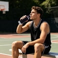 thumbnail image 5 of Stainless Steel Insulated Cup, Leak Proof 8.5 Fl Oz Vacuum Insulated Water Bottle with Cap Wristband And Buckle, Reusable Thermoses, Suitable For Travel Gym Cup Holder (Black), 5 of 6