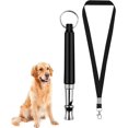 thumbnail image 1 of Silbato para perros para dejar de ladrar, silbato ultrasónico ajustable para perros silencioso con cordón, silbatos profesionales de entrenamiento para recordar perros controlan a los vecinos perros p, 1 of 5