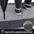 thumbnail image 2 of Felpudo PURRUGS Dirt Trapper, 50 x 80 cm, gris y gris claro, 2 of 7