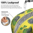 thumbnail image 5 of Reusable Lemon Lnsulated Lunch Bag for Women & Men-Leakproof Water-Resistant Cooler Tote,Large Capacity(10.6x8.7x6.3in)for Work,Office,Travel,Picnic,Beach., 5 of 7