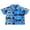 Blue Horizontal Stripes, variant on Bagilaanoe Toddler Baby Boy Summer T-shirt Geometric Printed Short Sleeve Shirt 3M 6M 12M 18M 24M 3T Kids Casual Tops