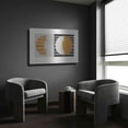 thumbnail image 4 of Luxe Metal Art 'Latitude V2' by Mike Schick, Metal Wall Art, 24"x16", 4 of 8