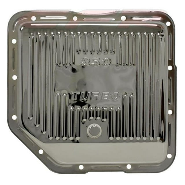Steel Transmission Pan - Chrome for Chevy & Gm Turbo Th-350