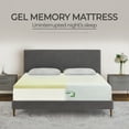 thumbnail image 2 of ViscoLogic 10 Inch Luxury Comfort Memory Foam Full Mattress, Medium Firm,  Cool Sleep & Pressure Relief, CertiPUR-US® Certified Foam, Full/ Double, 2 of 6