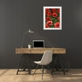 thumbnail image 3 of Popp, Grace 15x18 White Modern Wood Framed Museum Art Print Titled - Poppies at Midnight I, 3 of 4