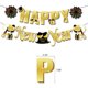 thumbnail image 3 of 2 juegos de Banner de Feliz Año Nuevo Letrero de Feliz Año Nuevo Banner de Nochevieja para Decoraciones de Fiesta de Feliz Año Nuevo Suministros de Fiesta 2025, 3 of 5