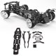 thumbnail image 3 of Kit de marco de chasis de coche RC kit de marco de chasis de coche RC Kit de actualización de coche RC ligero de aleación de aluminio de fibra de carbono para 3RACING D5S 1/10 ANGGREK  Otros, 3 of 8
