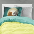 thumbnail image 2 of Halloween Scary Chow Chow Red Fabric Standard Pillowcase, 2 of 2
