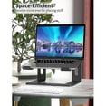 thumbnail image 5 of Laptop Stand, Ergonomic Laptops Elevator For Desk, 5 of 5