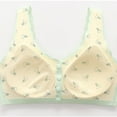thumbnail image 5 of Bras For Women, Women Wire Free Bras with Support and Lift, Front Closure Bras Push Up Daisy Bras No Underwire Sport Bras, 5 of 5