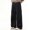 #311-Black, variant on Men's Solid Color Cotton Vintage Cargo Pants with Elastic Waist Loose Fit Multi-Pocket Casual Trousers Black Gifts for Father 3X