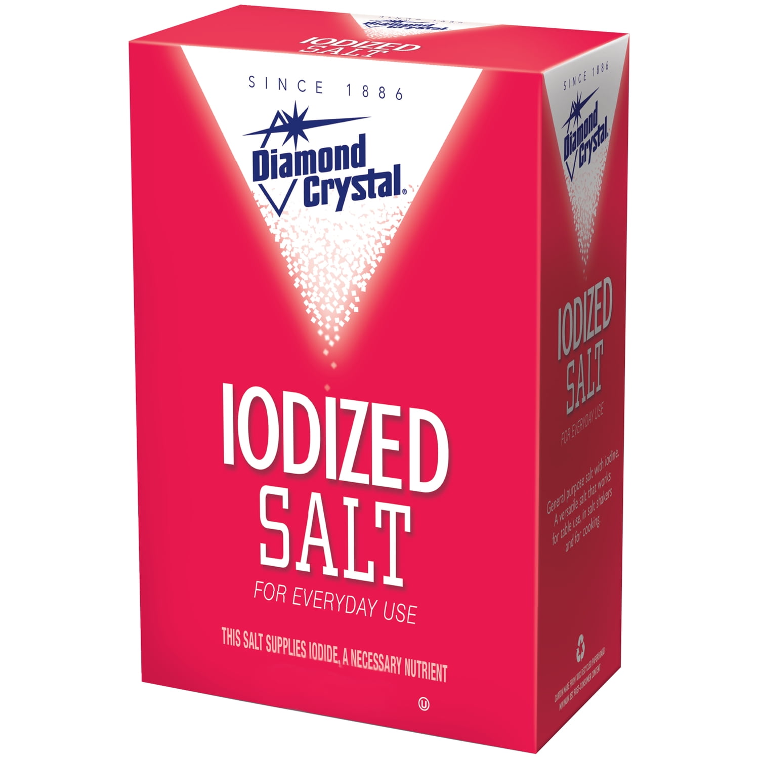 Diamond Crystal® Iodized Salt Box