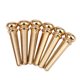 thumbnail image 2 of Finest Brass Guitar Bridge Pins Reemplazo de Accesorios para Instrumentos Musicales, Paquete de 6, 2 of 9