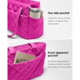 thumbnail image 2 of Bolso de mano Uselike acolchado tipo puffer, ligero, tote 41 x 15 x 31 cm, 2 of 6