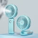 thumbnail image 5 of Yuarrent Mini ventilador de mano eléctrico USB recargable refrigerado por agua ventiladores ajustables refrigeración silenciosa deportes al Electrodomésticos Azul/Nebulización/Abanico, 5 of 6