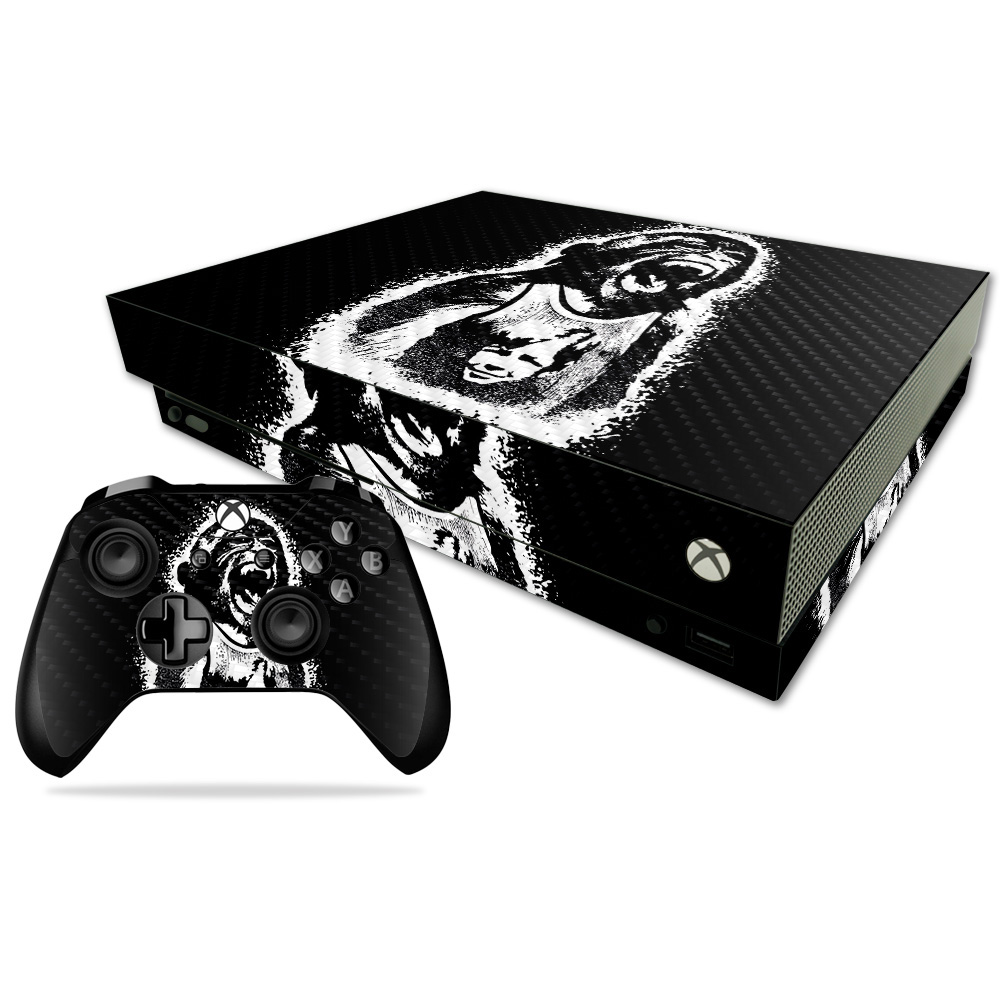 Grunge Skin For Microsoft Xbox One X Protective, Durable Textured