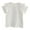 White, variant on Girls Shirts Summer T Shirt Short Sleeve Round Neck Solid Color Casual Going Out Trendy Top Size 5 Y-6 Y